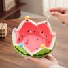 Watermelon Fruit Fork Set, Household Stainless Steel Dessert Cute Storage Jar Fruit Fork