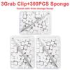 Manicure Sponge Kit With Gripper Pick‑Up Pen Creative Nail Gradient Painting Stamping Tool DIY Nail Art Decoration Accessories