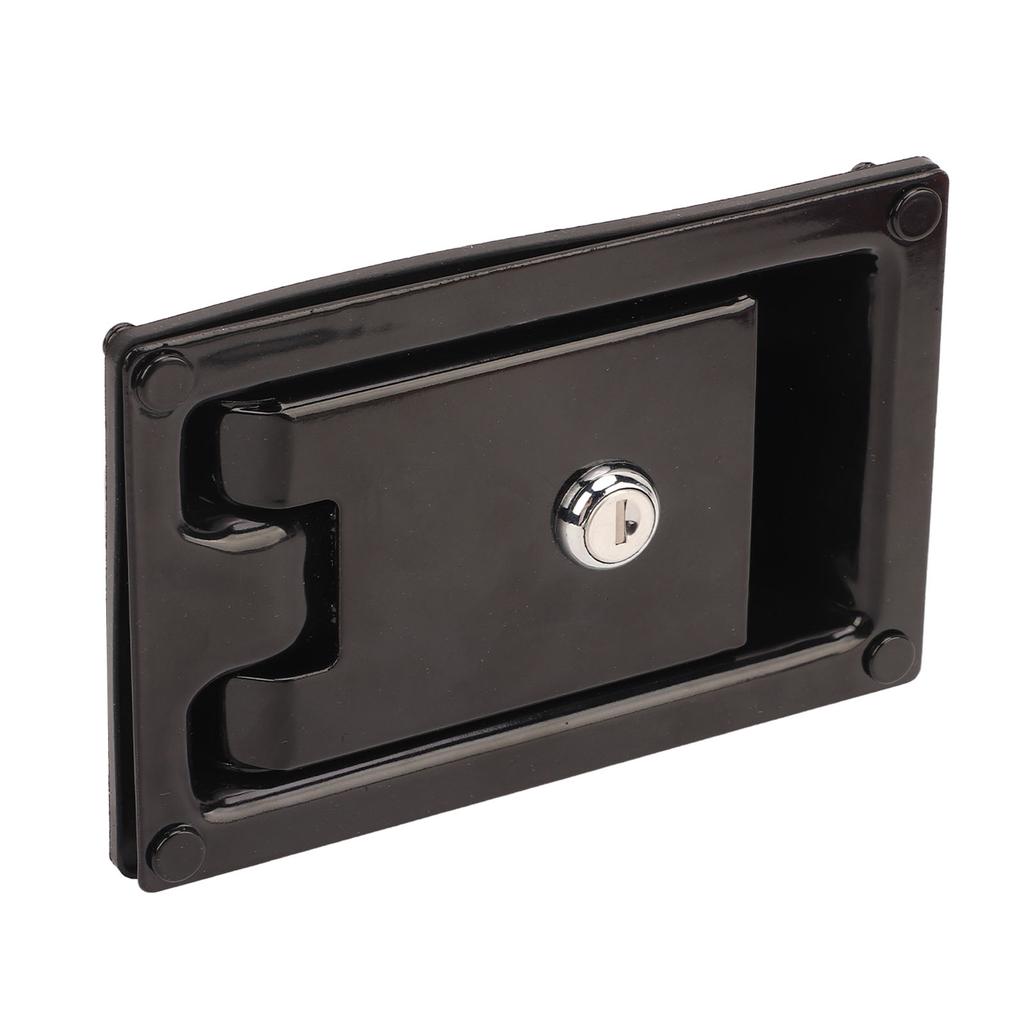 Paddle Handle Lock Door Latch Heavy Duty Cold Rolled Steel Flush Mount Locking Door Latch for RV Cam