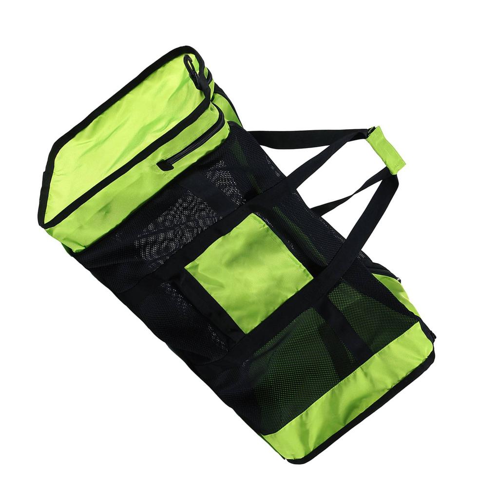 100L Mesh Duffle Gear Bag for Scuba Diving Snorkeling Swimming Beach and Sports Equipment