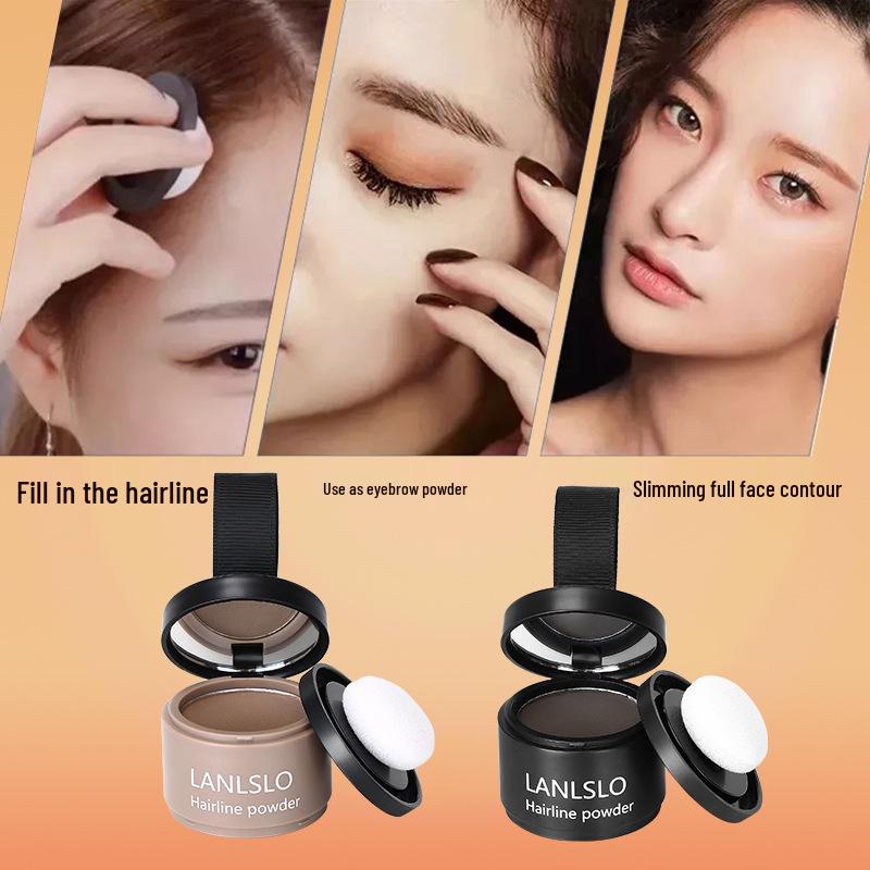 Lanlishiluo Hairline Powder: Waterproof and Sweatproof Contouring Replenisher.