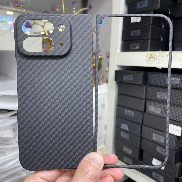 Real Carbon Case for Google Pixel 10 Pro Fold Ultra-thin Aramid Fiber Phone Cover for Google Pixel 10 Pro Fold Case