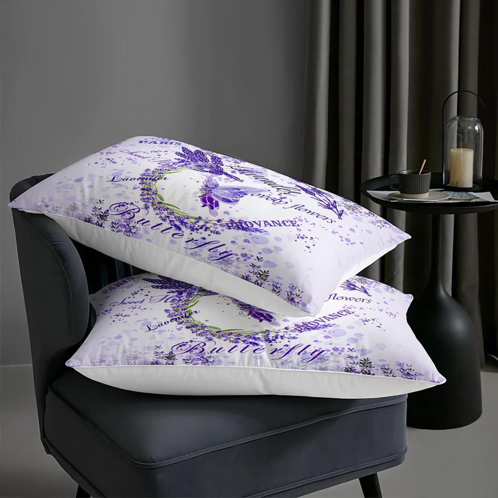 Beautiful Butterfly Pattern Mattress Three-Piece Digital Printing Bedding Mattress Three-Piece Set Small And Fresh