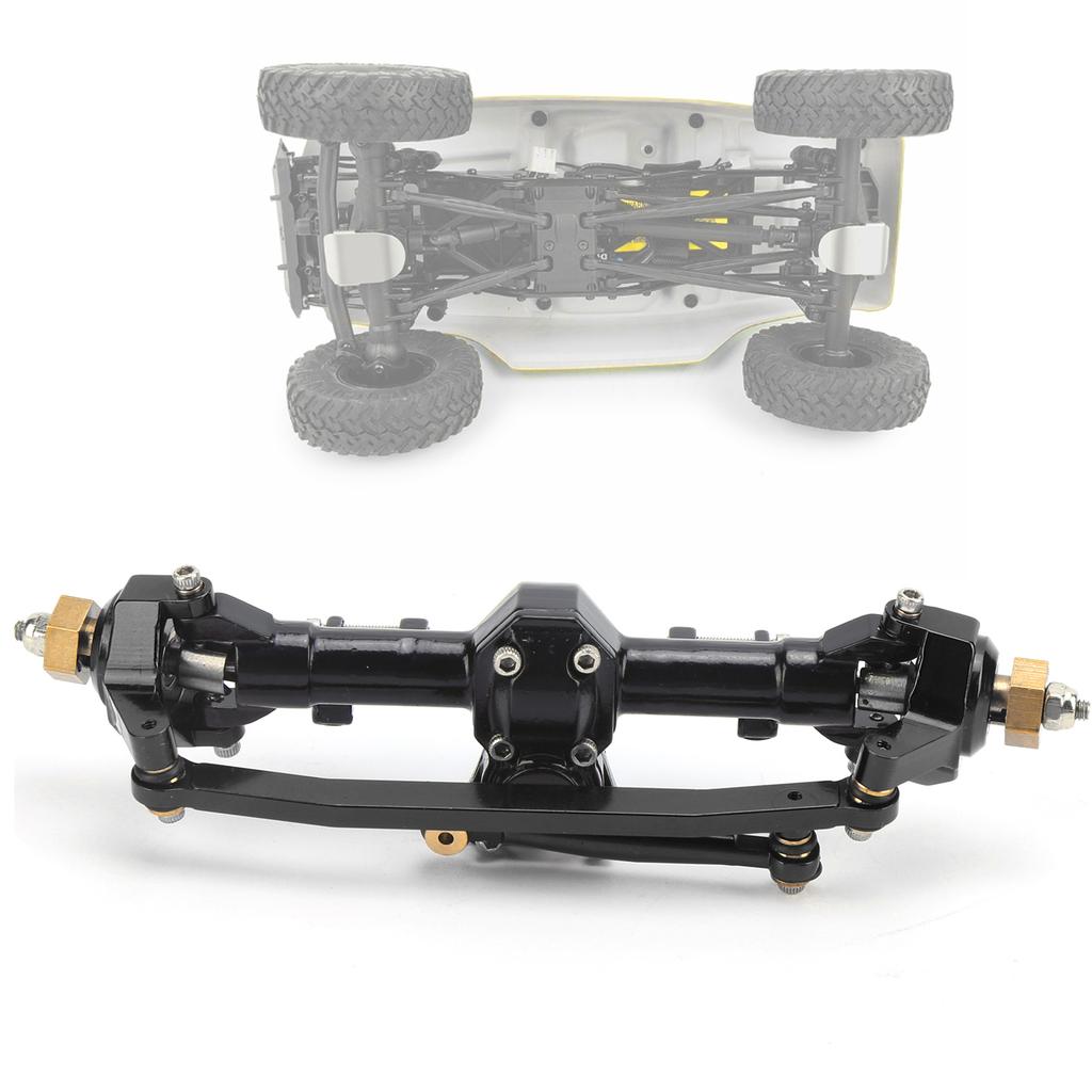 RC Metal Complete Front Axle Shaft Assembly for SCX24 90081 1Celsius24 RC Car Upgrade Parts