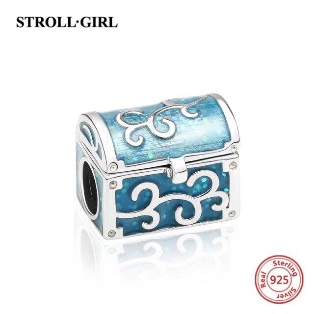 Fit Original European Bracelet 925 Sterling Silver Pink Enamel Dangle Beads Nail Polish Pendant Charms For Women Fashion Jewelry