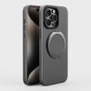 Magnetic Phone Case IPhone 15 Pro Max With 360 Rotating Stand Matte TPU Protective Cover Anti-Shock Scratch Resistant