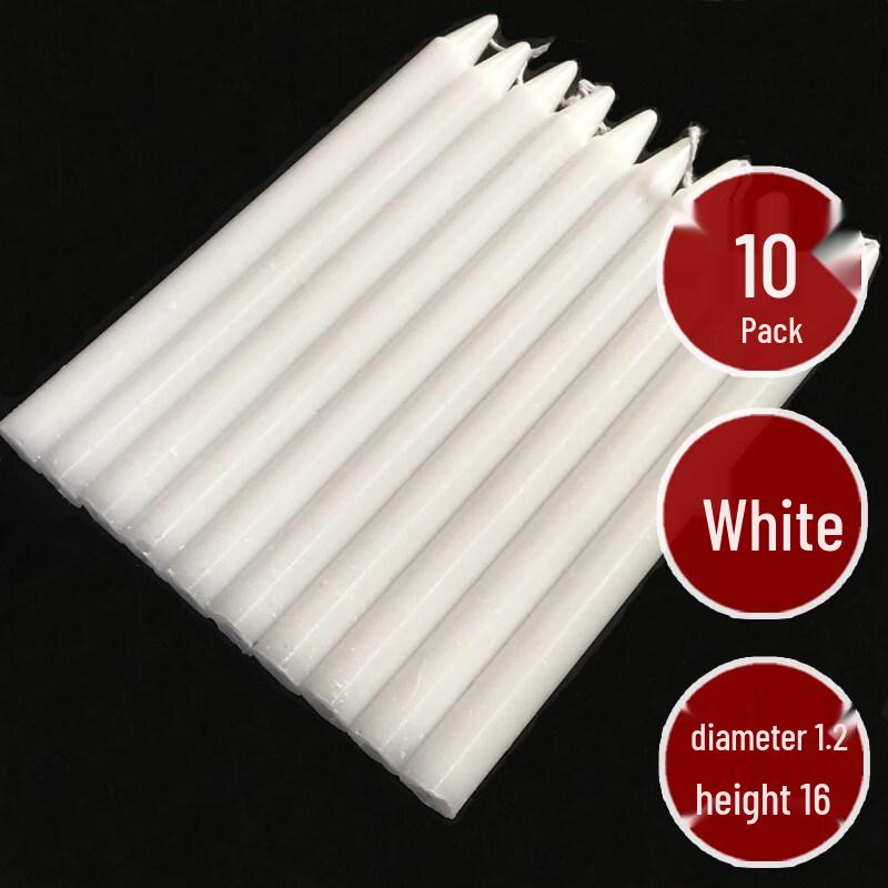 LIEI White Smokeless Emergency Candle