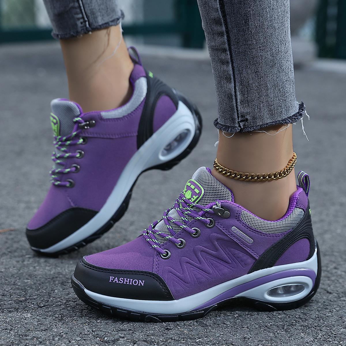 

Women s Shock-Absorbing Thick-Soled Air Cushion Casual Sneakers for Spring and Autumn 40