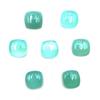 Natural Chalcedony Square Cushion Cabochon Loose Gemstone Lot 11 Pcs 16 MM 154 CT For Jewelry Making