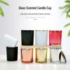 Galvanizovaný skleněný svícen na aromaterapii - DIY domácí dekorace