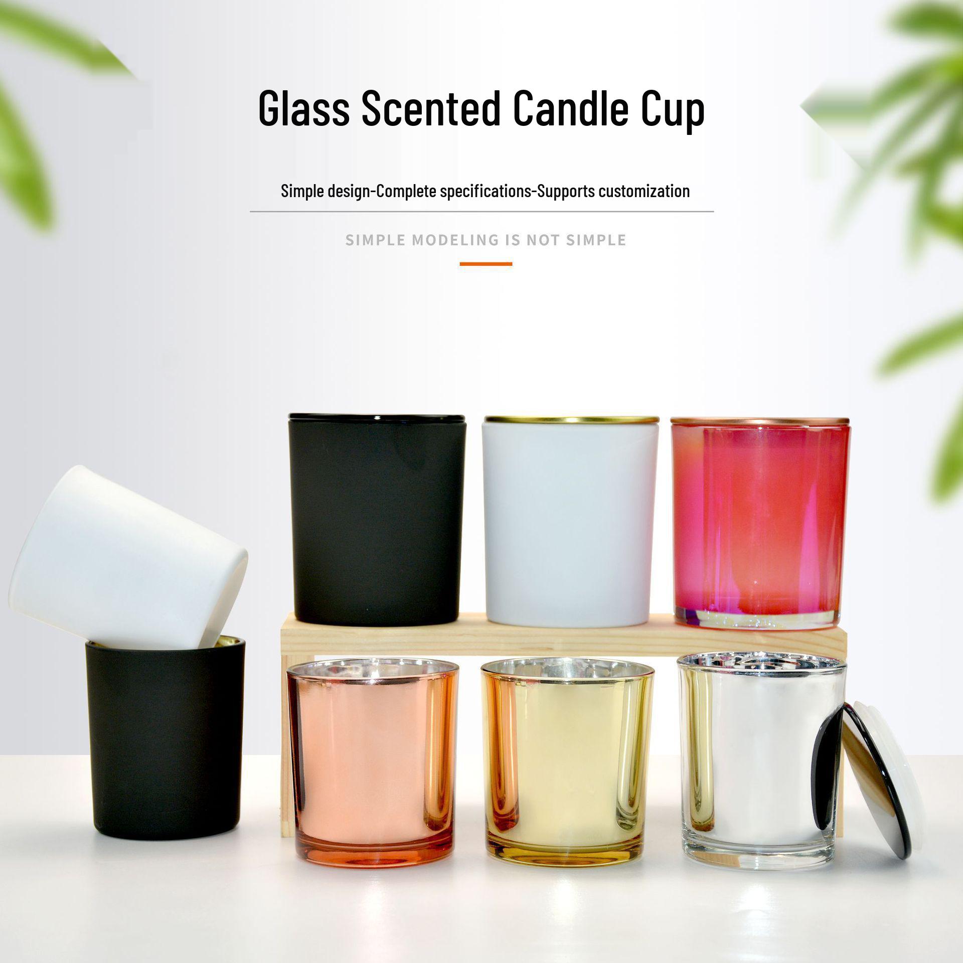 

Electroplated Aromatherapy Glass Candle Holder - DIY Home Decor