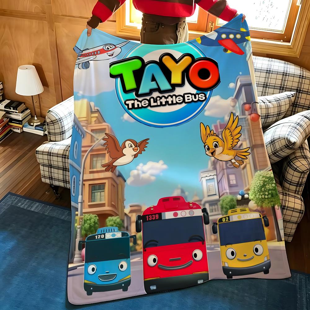 Game T-TAYOTAYO Throw Flannel Cozy Print Blanket, Portable, Durable Machine Washable cute Cool