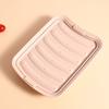 Silicone Sausage Mold Heat Resistant Non-stick Sausage Maker Dishwasher Safe Reusable Baking Tool for Homemade Sausages Donuts Cakes Cookies