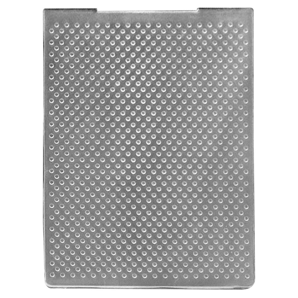 Circle Design Uneven Embossing Folder TPR Decorative Embossing Template Stencil 1