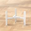 Flowerpot Stand Adjustable Metal Plant Stand Outdoor Indoor Heavy Duty Triangular Structure Non-Slip Feet Pot Plant Holder