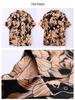 Summer 2025 Mulberry Silk Top: Hangzhou Short-Sleeve Dress for Middle-Aged Women, Printed Design, Large Size