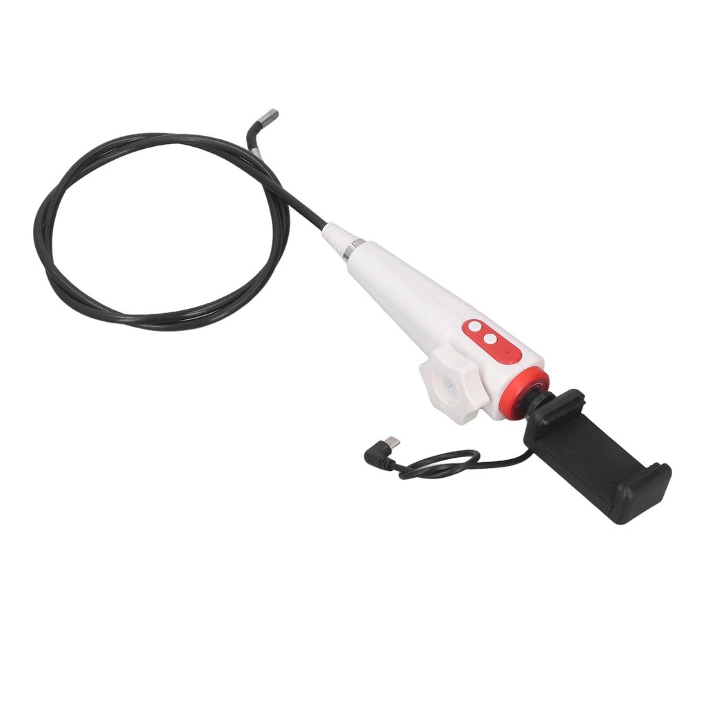 Boroscópio Articulado de 2 Vias 180 Graus Endoscópio Industrial HD Portátil Câmera de Inspeção