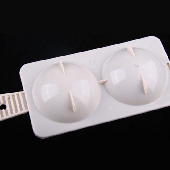 2 Slots Creative Microwave Oven Moisture Egg Steamer Poacher Cooker Kitchen Tool