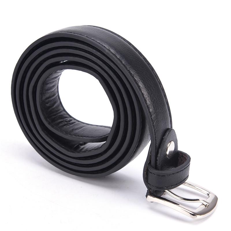 2017   Women Belts Leather Metal Pin Buckle Waist Belt Waistband