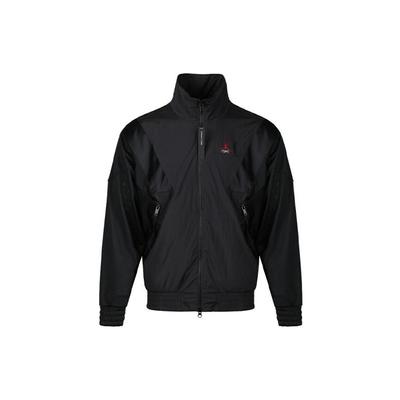 Jachetă de vânt cu guler sport, Jachetă țesută pentru bărbați, Jachete Negre AO0556-010