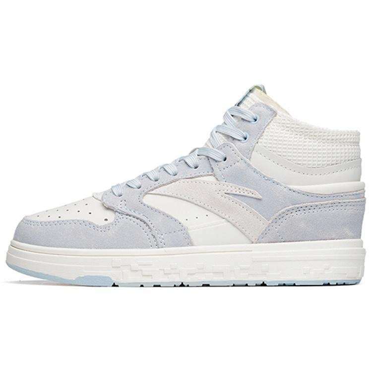 (WMNS) ANTA Streetball Mid White Light Purple Women s 122218052-4 EU 37.5