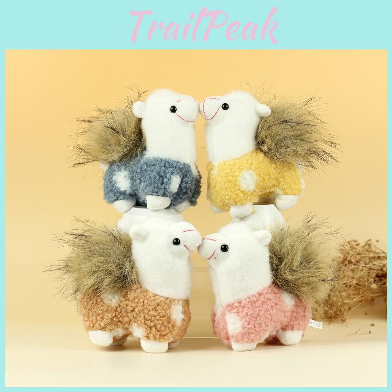 Alpaca Plush Cartoon Doll Collectors Animal Stuffed Toys Key Chain Pendant Bag