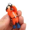 Aquarium Diver Decoration Floating Fish Tank Small Diver Model for Floating Aquarium Accessory Orange Fatty Taking Pictures