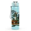 1PC Forest Dragon Wooden Desk Art 750ml Color Plastic Sports Water Bottle Leakproof Flip Straw Lid Suitable for Sports Office Home Use