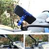 Adjustable Motorcycle Phone Holder Aluminum Alloy Anti-slip Bracket Gps Clip Universal Bicycle Stand Support For Smartphones