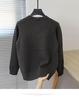 Men's Solid Color Round Neck Winter Pullover Sweater - Soft, Stylish, Youthful Knitwear