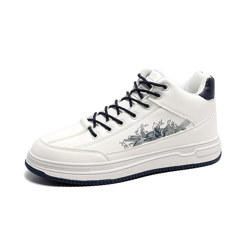 

Высокие туфли для серфинга осень и зима новые студенческие туфли на платформе с увеличенным каблуком ретро спортивная обувь повседневная обувь молодежная обувь больших размеров мужская обувь 47