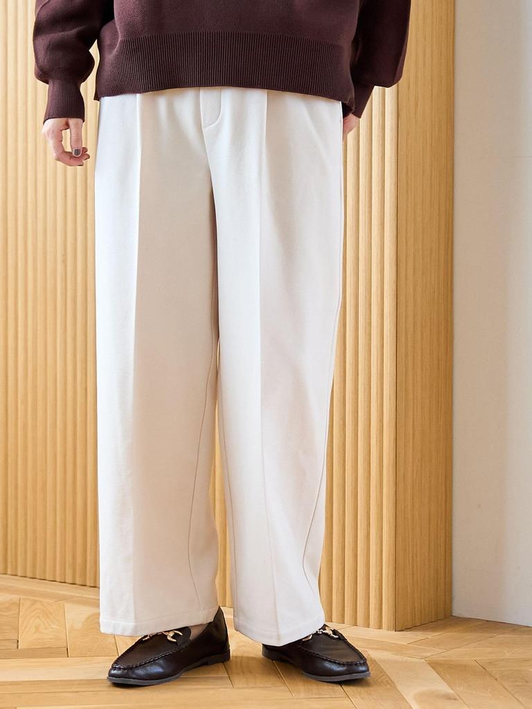 Cohen Easy Beauty Wide Warm Pants (76406000011 0950 BLACK(09) M) - Featured On YouTube and Available In Web-Exclusive Sizes