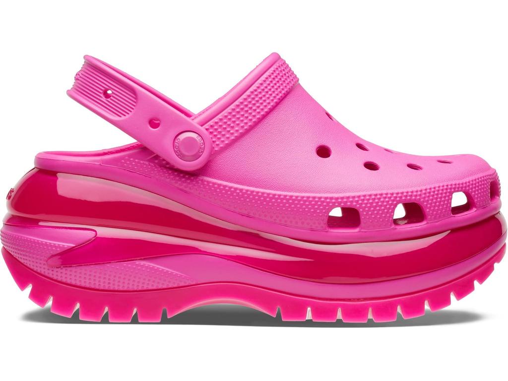 Günlük ve boş zaman Sandaletleri için Crocs Mega Crash Clog Sport, Pembe, 207988-6UB-2023T, şehir, giyim, (Pembe/Beden 22.0/Erkek, Kadın)