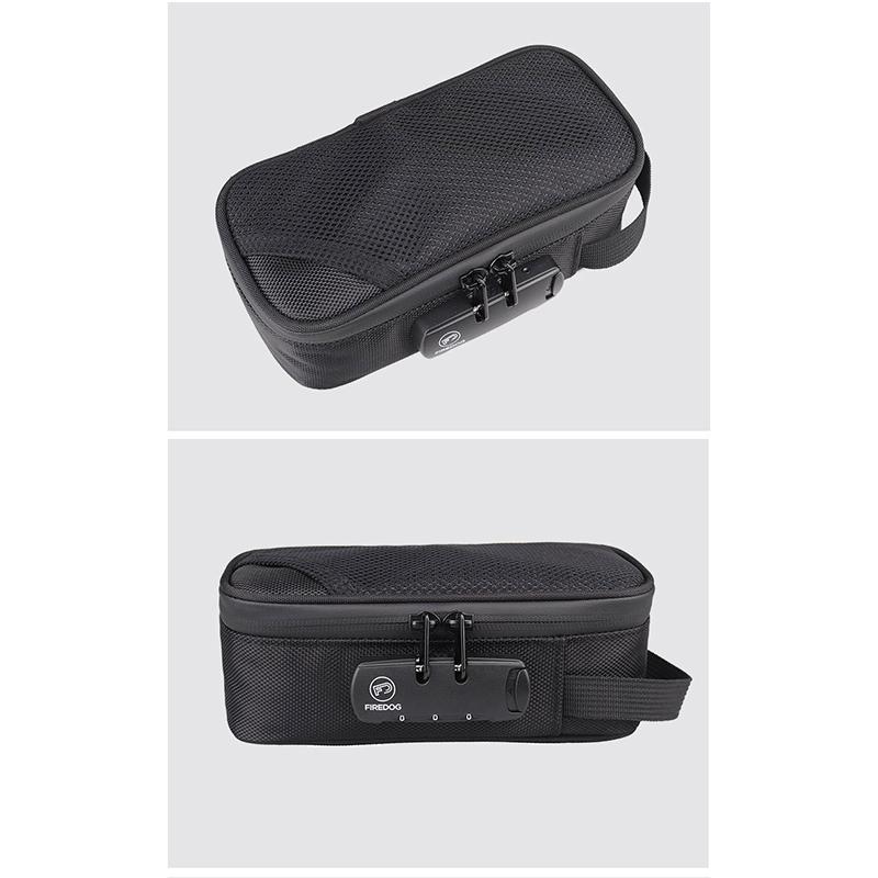 Smell Proof Carbon Lined Carry Stash Bag With Lock Discreet Secure Case