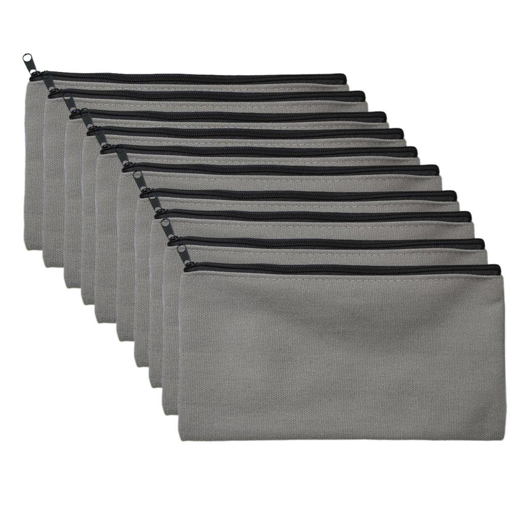 

10 упаковок/лот Храните ключи и карандаши в этих холщовых канцелярских сумках, канцелярских коробках, нарисованных вручную сумках, косметичках