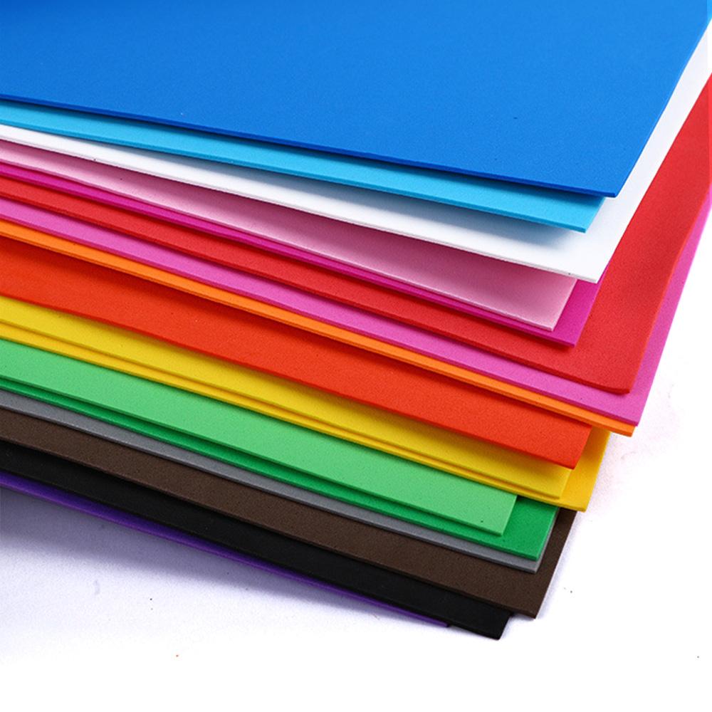 18 Colors Colorful Eva Foam Sheets Cosplay EVA Foam 2mm Thick 50cm*50cm EVA Foam Papers for Arts Crafts DIY Project