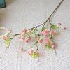 With Leaf Artificial Flower Single Small Flowers Plum Blossom Household Silk Flower  Courtyard