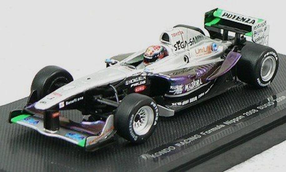 

Ebro 44123 Kondo Racing SUGO 2008 Готовая продукция 1/43 F/N #4 [смола] Серебристый/Черный серебряный