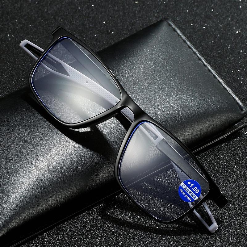 Ultra-Light HD Sport Reading Glasses with Anti-Blue Light Protection for Nearsighted Users