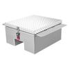Truck Bed Tool Box, Heavy Duty Aluminum Tool Box with Diamond Plate, Storage Toolbox Chest Organizer Supports up to 100 kg, Ideal for Pickup, Truck