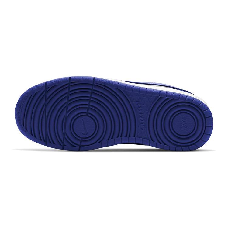 New Nike Court Borough Low 2 White Deep Royal GS BQ5448-113