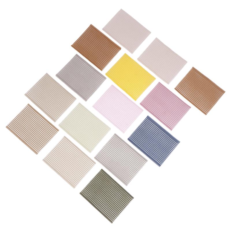 10Pcs Novel Front Hair Fringe  Stabilizer Makeup Sticker Pad Patch Pastel Clip Bangs Magic Tape Fringe Girls Gifts