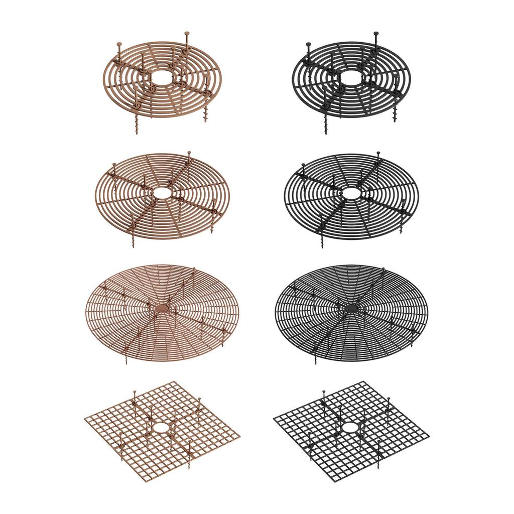 Cuttable er Cover, Plant Pot Grid Soil Protector Covers, Cat Digging