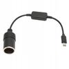 Car Cigarette Lighter Adapter 5V USB C To 12V