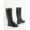 Aigle Official Sesac Lady Rubber Rain Black Boots,