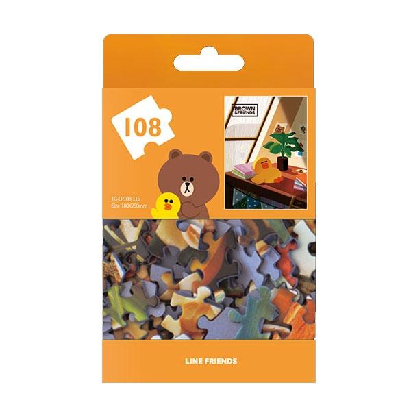 

Пазлы Leisure Weekend Line Friends 108PCS