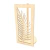 Wooden Kitchen Roll Holder Deco Foliage 30 Cm