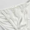 Jinsanta Women's Silk Lace Low-Rise Briefs