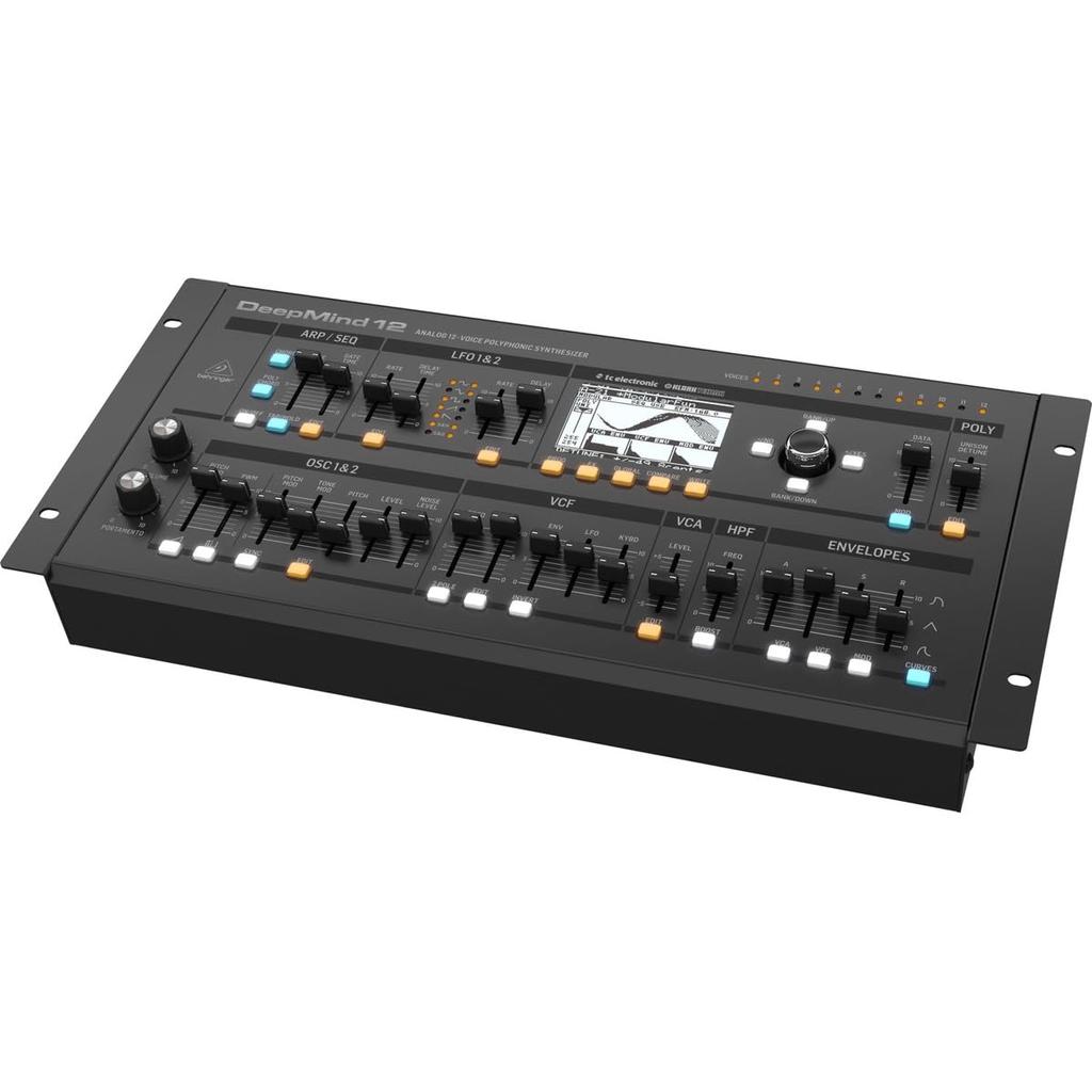 Behringer Analog 12 Voice Polyphonic Desktop Synthesizer DEEPMIND 12D