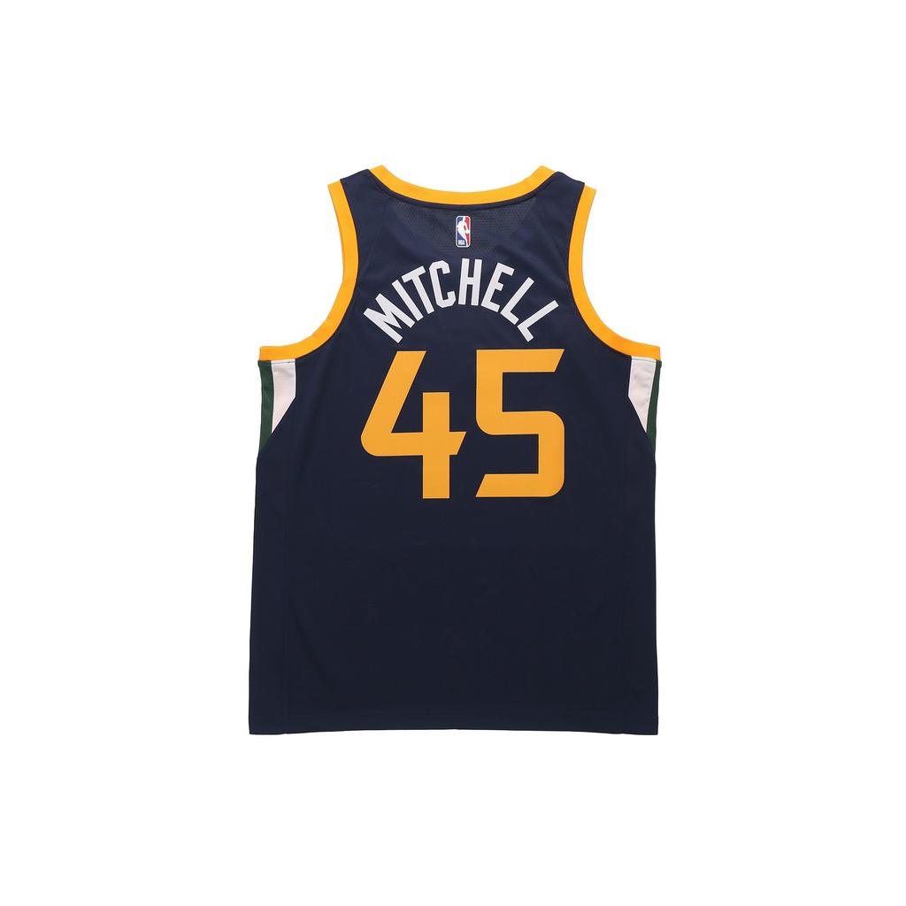 Nike NBA Basketball Jersey Men's University Dark Blue/Sun Yellow CW3683-426